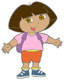 Dora the explorer clip art