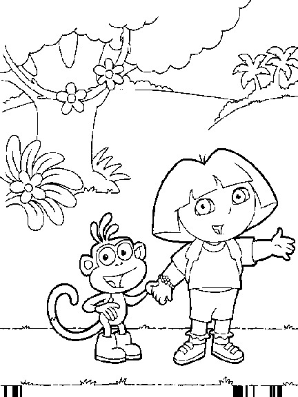 Dora the explorer clip art