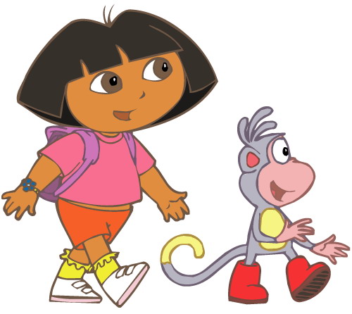 Dora the explorer clip art