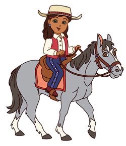 Dora the explorer clip art