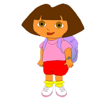 Dora the explorer clip art
