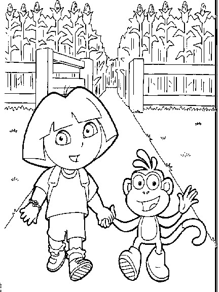 Dora the explorer clip art