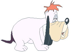 Droopy clip art