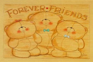 Forever friends clip art