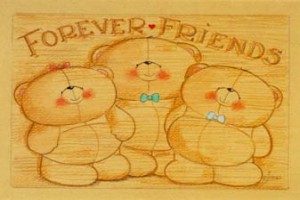 Forever friends clip art