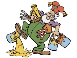 Gnome plop clip art