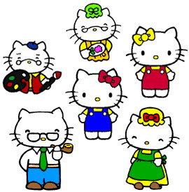 Hello kitty clip art