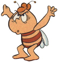 Maja the bee clip art