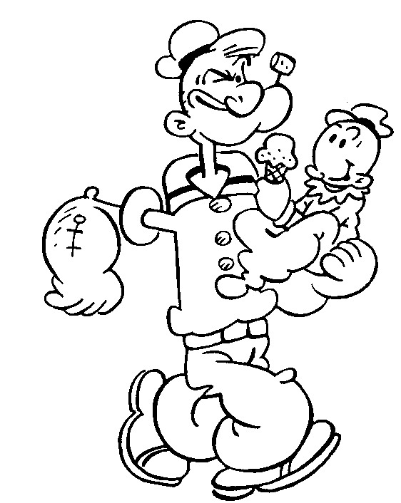 Popeye clip art