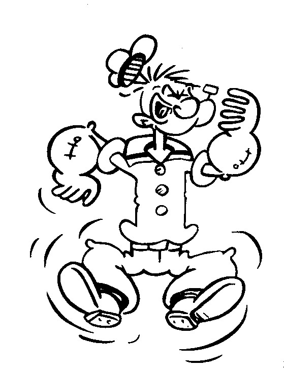 Popeye clip art