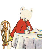 Rupert bear clip art