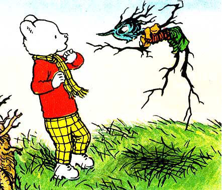 Rupert bear clip art