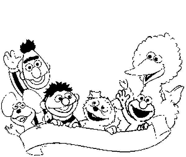 Sesame street clip art