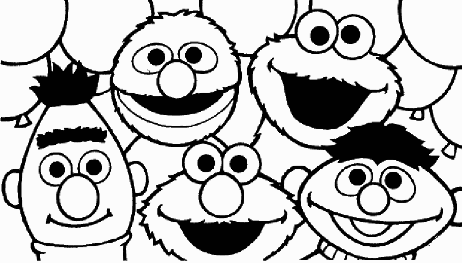 Sesame street clip art