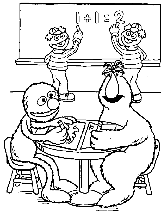 Sesame street clip art