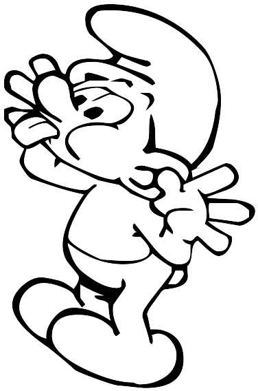 Smurfs clip art