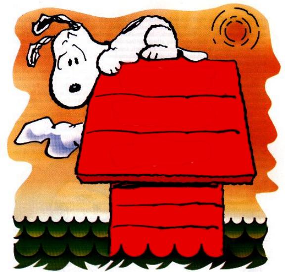 Snoopy clip art