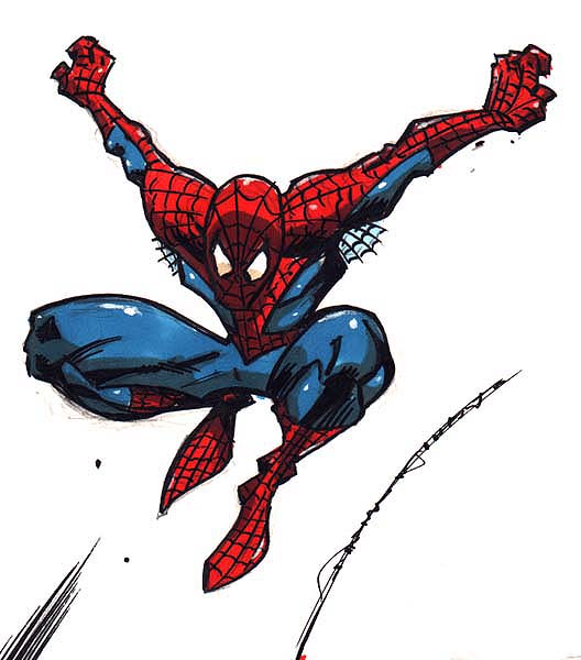 Spiderman clip art
