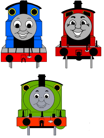 Thomas tank engine clip art