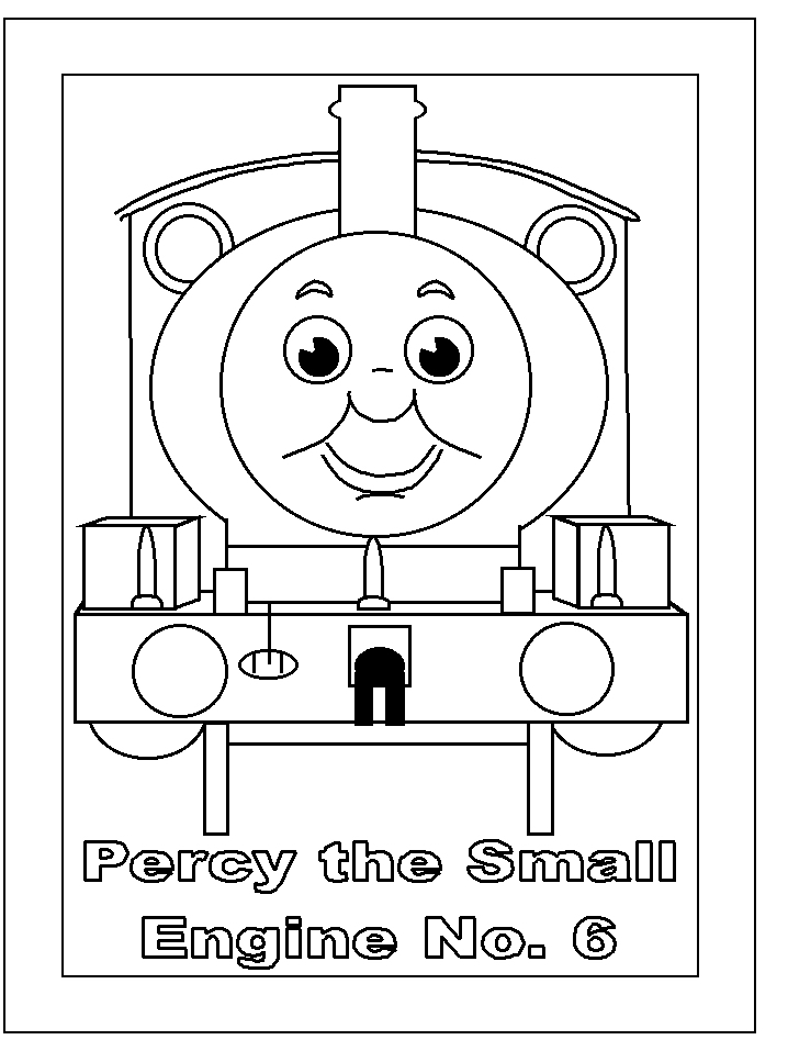 Thomas tank engine clip art