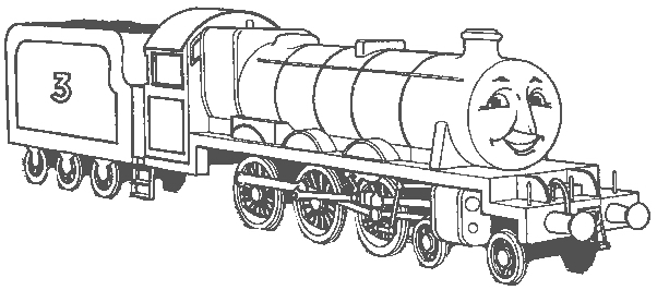 Thomas tank engine clip art