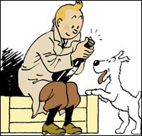 Tintin clip art