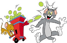 Tom and jerry clip art