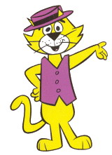 Top cat clip art