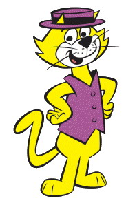 Top cat clip art