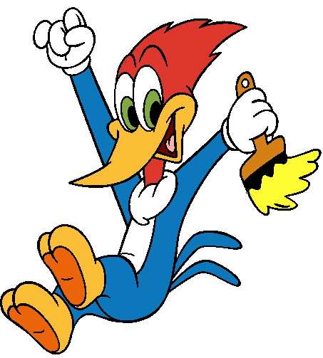 Woody woodpecker clip art