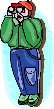 Binocular clip art