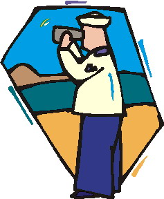 Binocular clip art