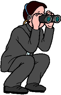 Binocular clip art