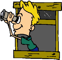 Binocular clip art