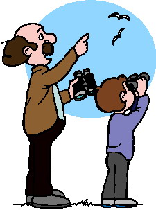 Binocular clip art