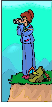 Binocular clip art