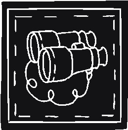 Binocular clip art