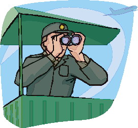 Binocular clip art