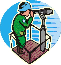 Binocular clip art
