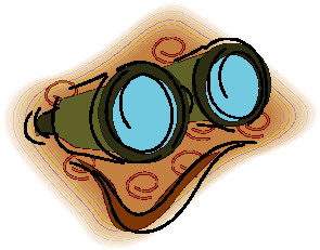 Binocular clip art