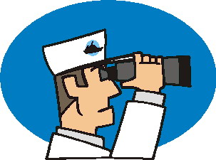 Binocular clip art