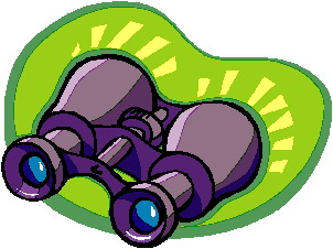 Binocular clip art