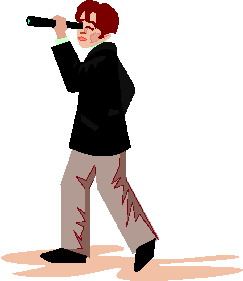 Binocular clip art