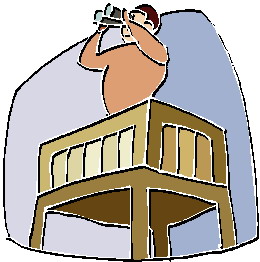 Binocular clip art