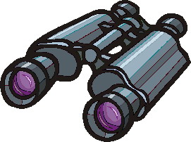 Binocular clip art