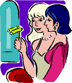 Binocular clip art