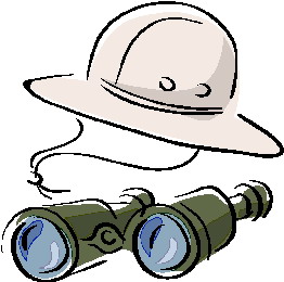 Binocular clip art