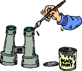Binocular clip art