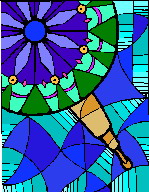 Kaleidoscope clip art