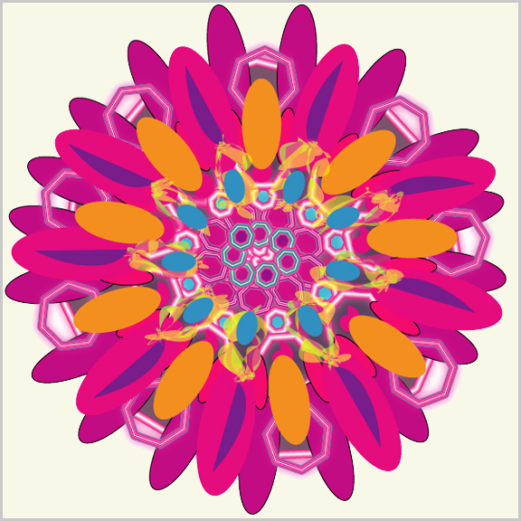 Kaleidoscope clip art